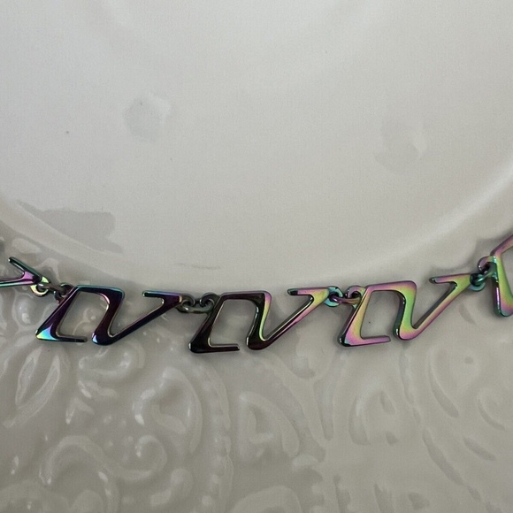 Louis Vuitton 2054 chain necklace in rainbow - Picture 3 of 5